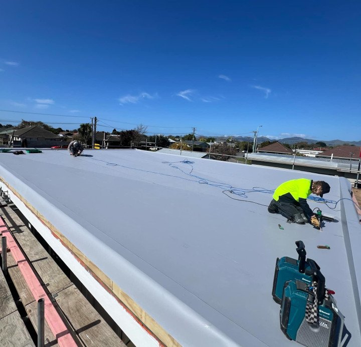 Hills Carpentry Viking Enviroclad TPO Membrane re roof